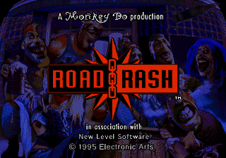 Заставка игры Road Rash